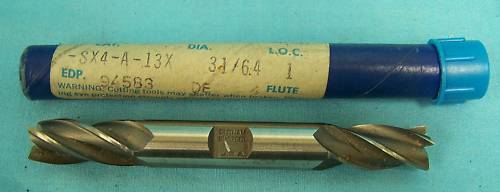 PUTNAM TOOL ENDSCHNEIDER 31/64" DIA KAT. 5 X 4-A-13X