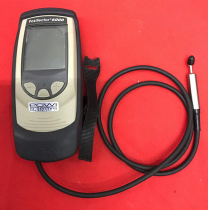 DEFELSKO ®  POSITECTOR ®  6000 COATING THICKNESS GAGE INSTRUMENT F45S PROBE