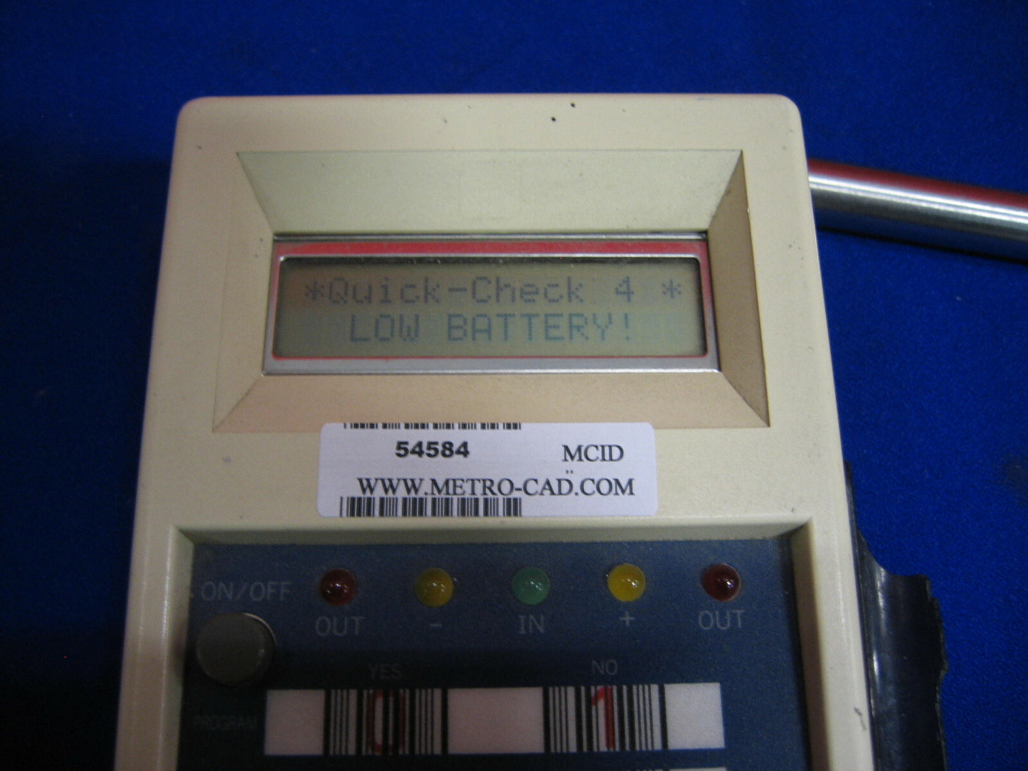 PHOTOGRAPHIC SCIENCES CORP,PSC QUICK-CHECK4 Qté. 2