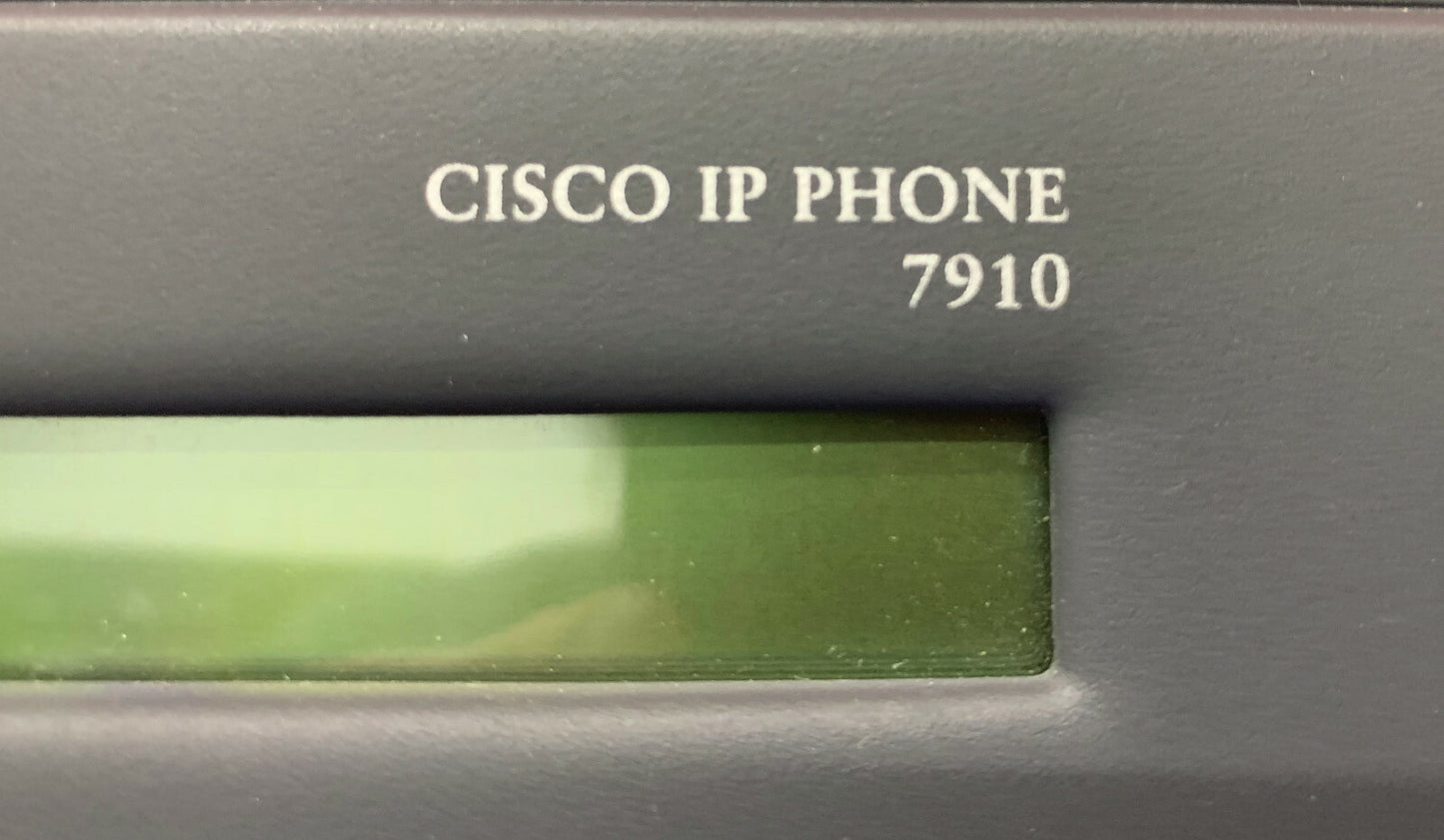 6 téléphones IP Cisco 7910 / 3 blocs d'alimentation seulement