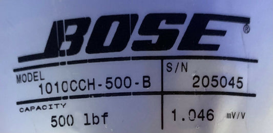 Bose (TA) Electroforce Endurance Tec Fatigue 1010CCH-500-B Pièce 