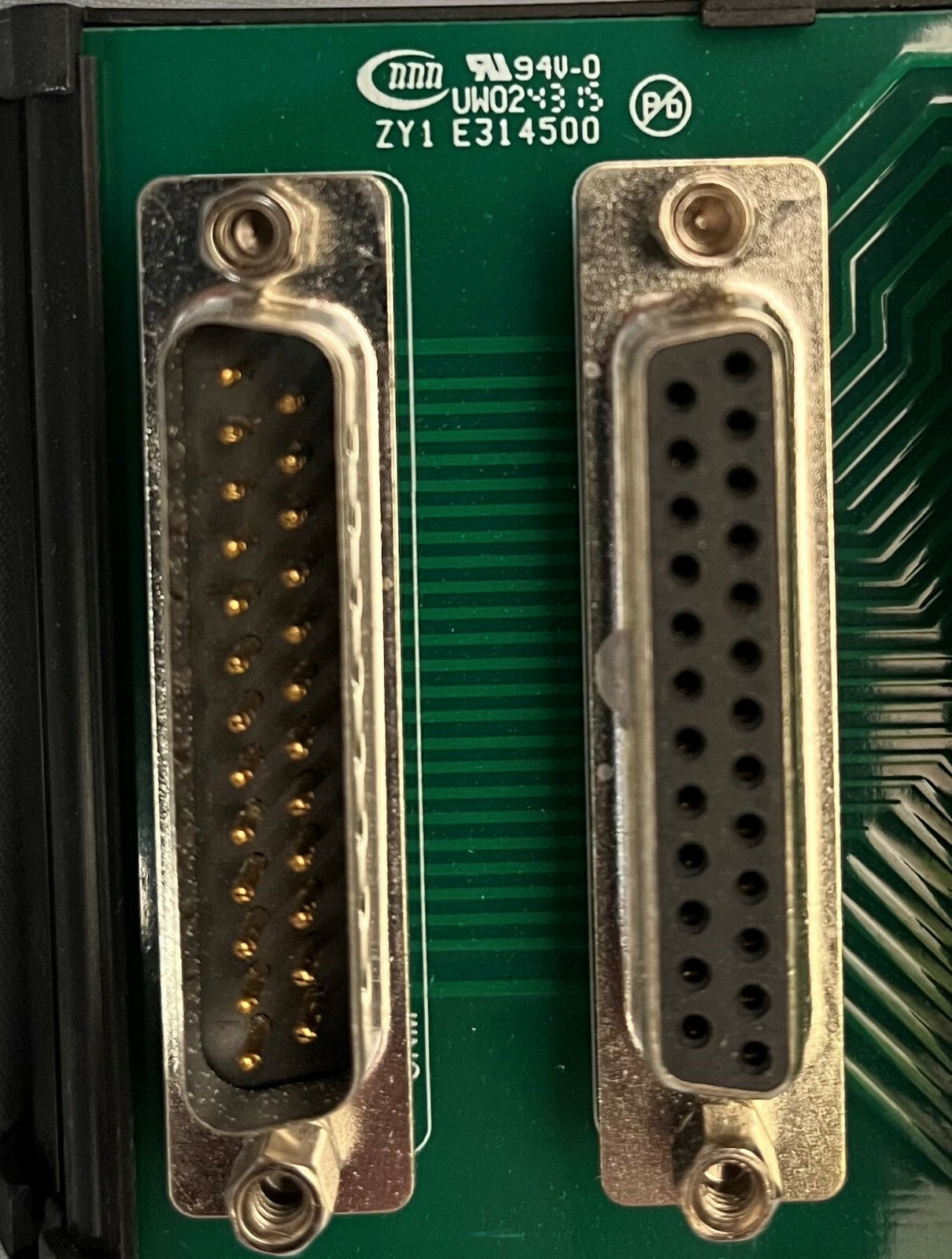 Bloque de terminales Dsub macho/hembra de 25 pines LDSUB-25-MF de American Electrical