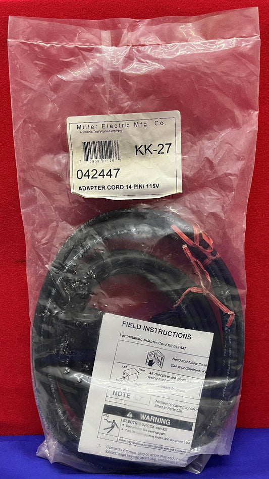 Miller Electric KK-27 Adapterkabel 14 Pin 115V 042447