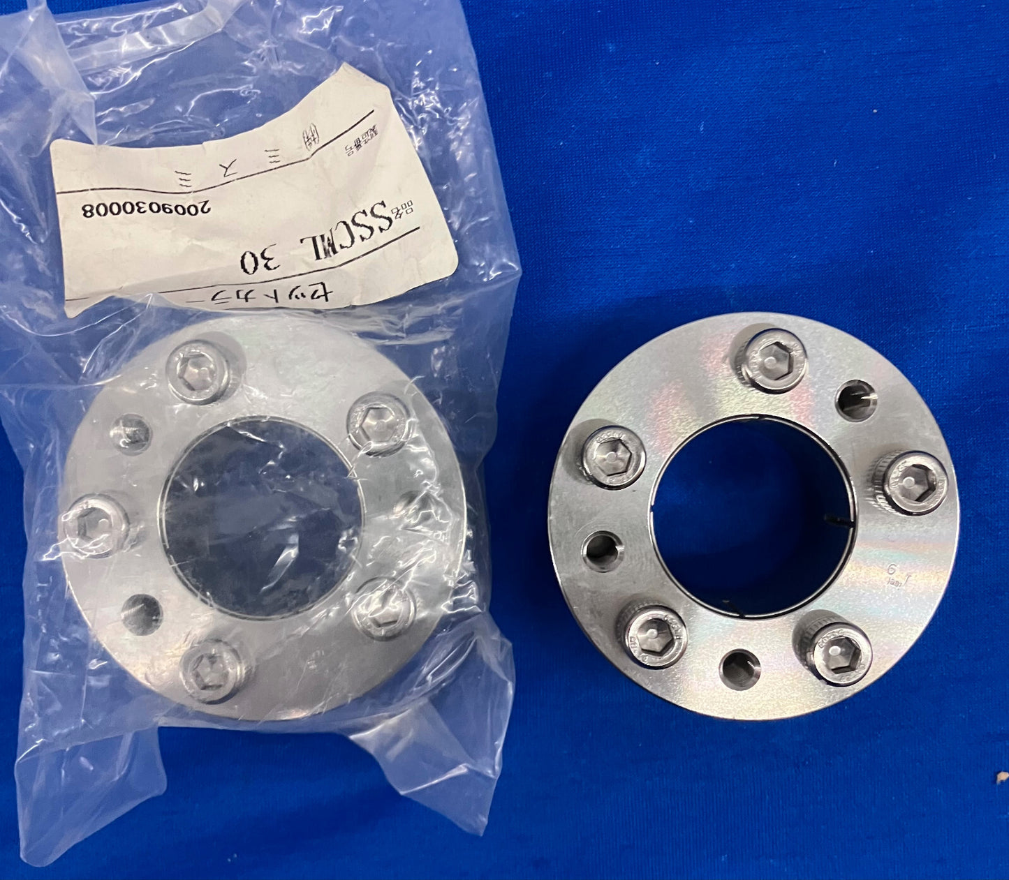 Bague de serrage d'arbre sans clé MISUMI SSCML30, lot de 2