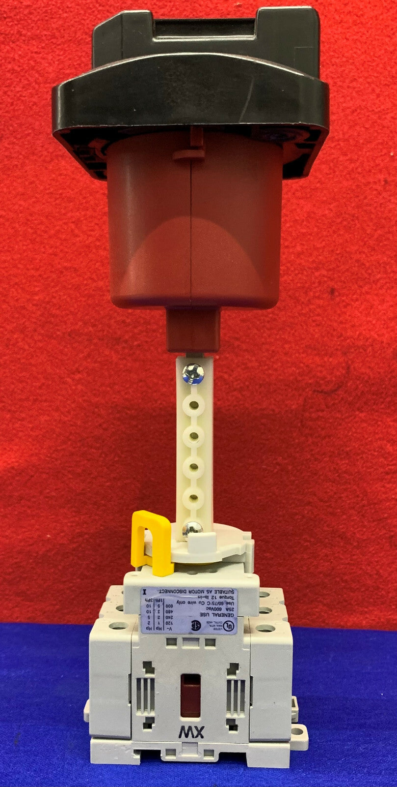 Sprecher Schuh LA7-25-1753 Disconnect Switch met zwarte AAN/UIT-schakelaar