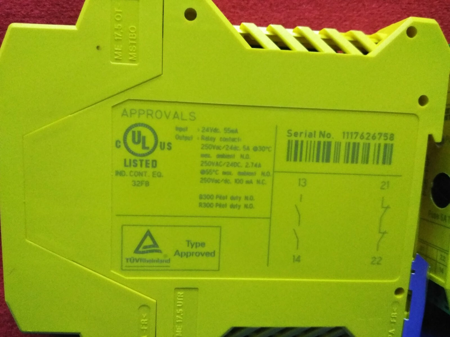 QTY 2 - RELÈ DI SICUREZZA PHOENIX CONTACT PSR-SCP-24DC/FSP/1X1/1X2