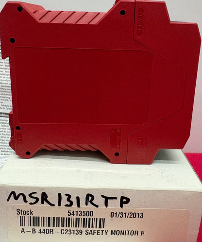 Allen Bradley / AB GUARDMASTER ®  440R-C23139 SER. B MSR131RTP SAFETY RELAY