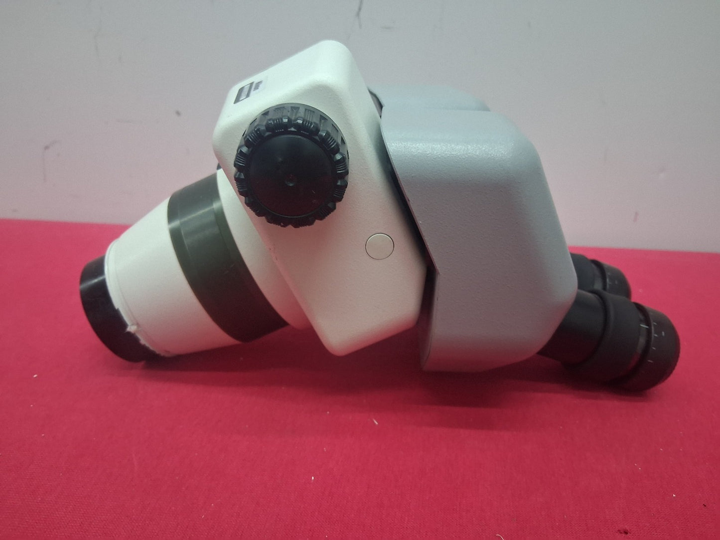 NIKON SMZ645 8-50X BINOCULAR STEREO ZOOM MICROSCOPE HEAD WITH 10X EYEPIECES