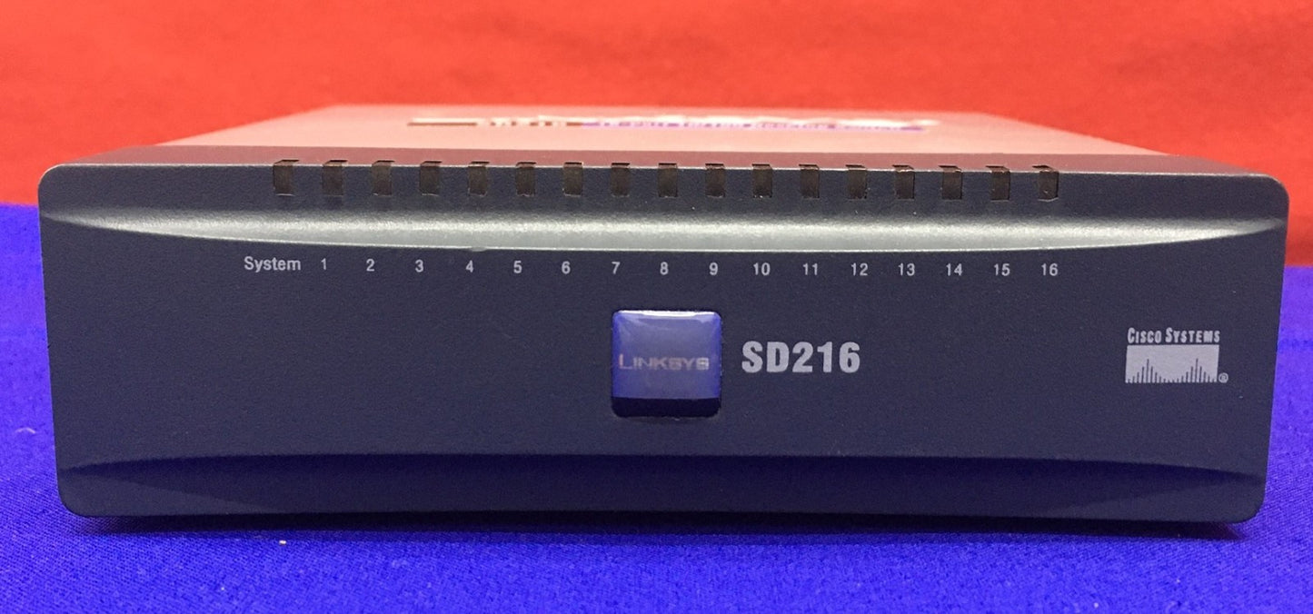 LINKSYS / CISCO SD216 16 PORT DESKTOP SWITCH