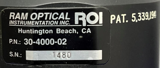 ROI RAM OPTISCHE INSTRUMENTATIE 30-4000-00 &amp; PANASONIC GP-KR222 DIGITALE CCD-CAM