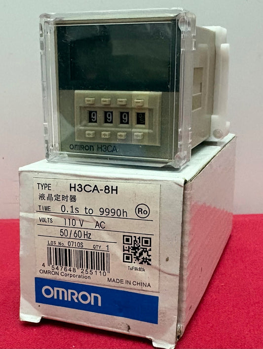 OMRON H3CA-8H TIMER 0.1s TO 999h 110V AC