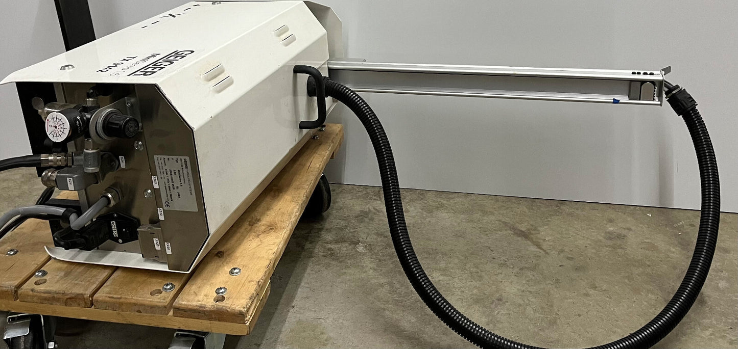 GEIGER HANDLING SYSTEMS MOTION PICKER MINISERVO 1.5 115V VOOR ONDERDELEN/REPARATIE