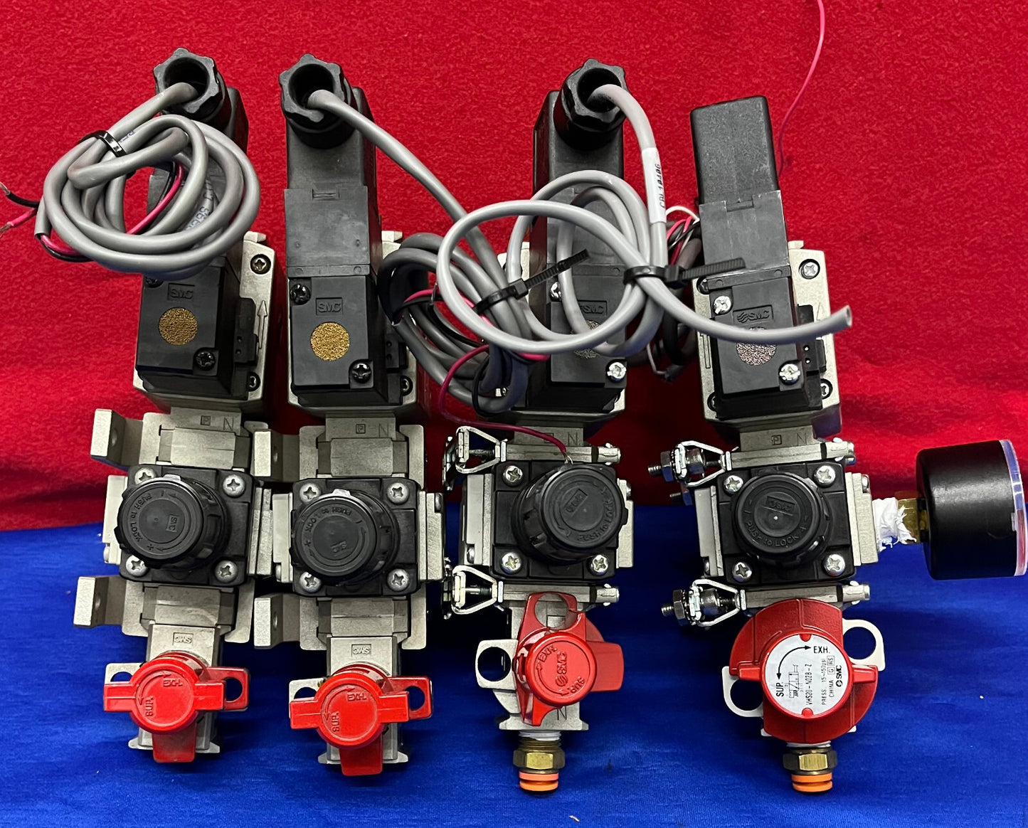 AANTAL 4 - SMC FILTERREGELAAR MONTAGE-EENHEDEN NAV2000-N02-5DZ, AW20-1097245-00-1