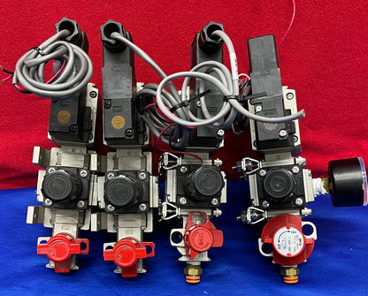 AANTAL 4 - SMC FILTERREGELAAR MONTAGE-EENHEDEN NAV2000-N02-5DZ, AW20-1097245-00-1