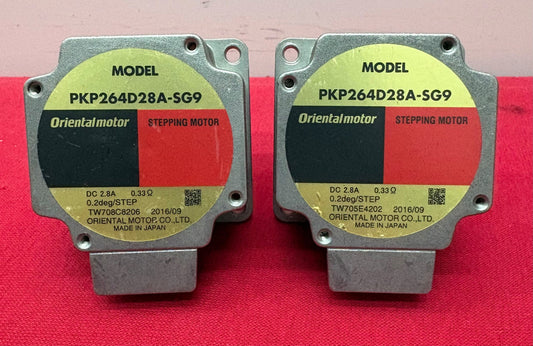 ORIENTAL MOTOR PKP264D28A-SG9 HIGH-TORQUE 2PH STEPPER MOTOR - 1 LOT QTY 2