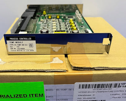 TOSHIBA V5-TEMP-8N-CS1 MODULO TEMP CONTROLLER DI PROCESSO VER. 103 STAMPAGGIO A INIEZIONE