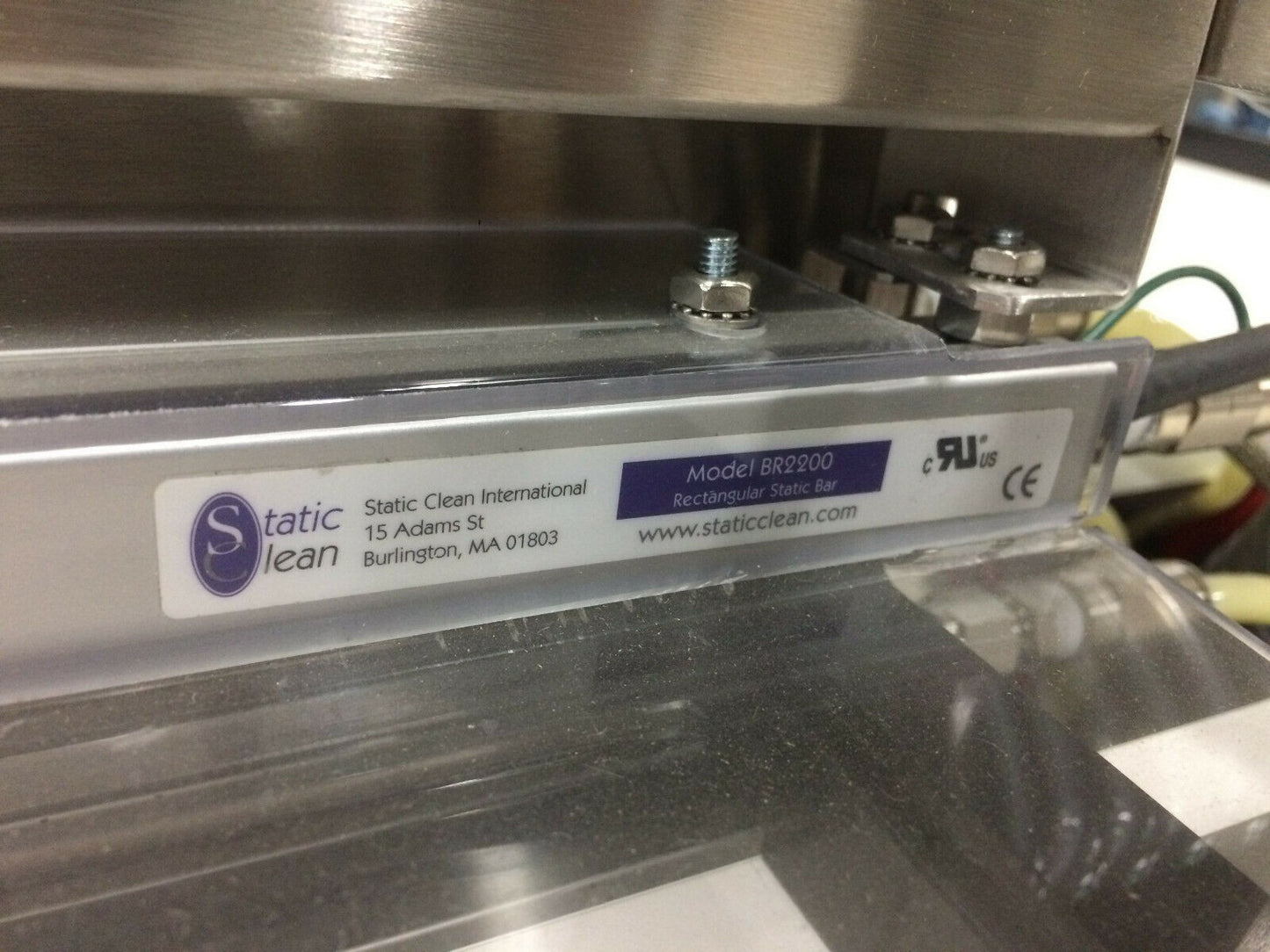 STATIC CLEAN WEB VAC STATIC Removal Medical Cleaning Station Hepa Filter Station