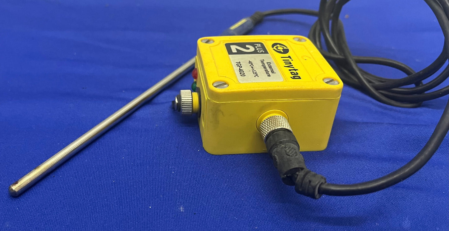 TINYTAG PLUS 2 TGP-4020 TEMPERATURA EXTERNA -40c +125c con PB-5001-1M5 10K