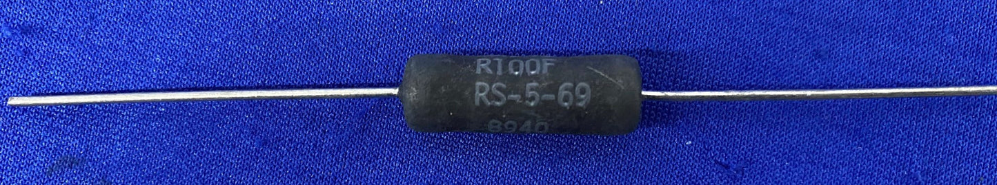 DALE RS-5-69 / RS569 / RS5-69 抵抗器 - 100 個入り 1 パッケージ