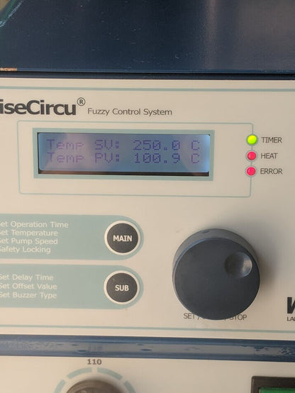 PIEZAS/REPARACIÓN DAIHAN WCH-8 WISECIRCU CIRCULADOR DE BAÑO DE ALTA TEMPERATURA 110 V CA