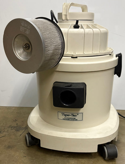 TIGER-VAC ®  CR-1 CLEANROOM VACUUM CLEANER ULPA FILTER 99.999% ON 0.12 MICRON