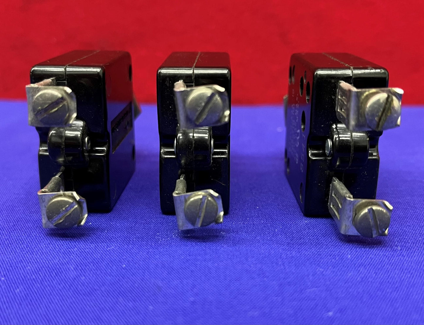 Potter &amp; Brunfield W58XB1A4A-10 サーキットブレーカー 375-210-101 250VAC 3個セット