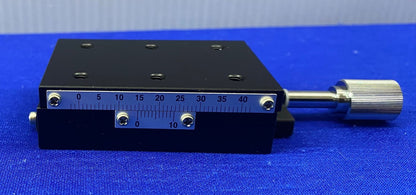 MISUMI XSLC60 MANUAL X-AXIS STAGE RECTANGULAR DOVETAIL LOW PROFILE