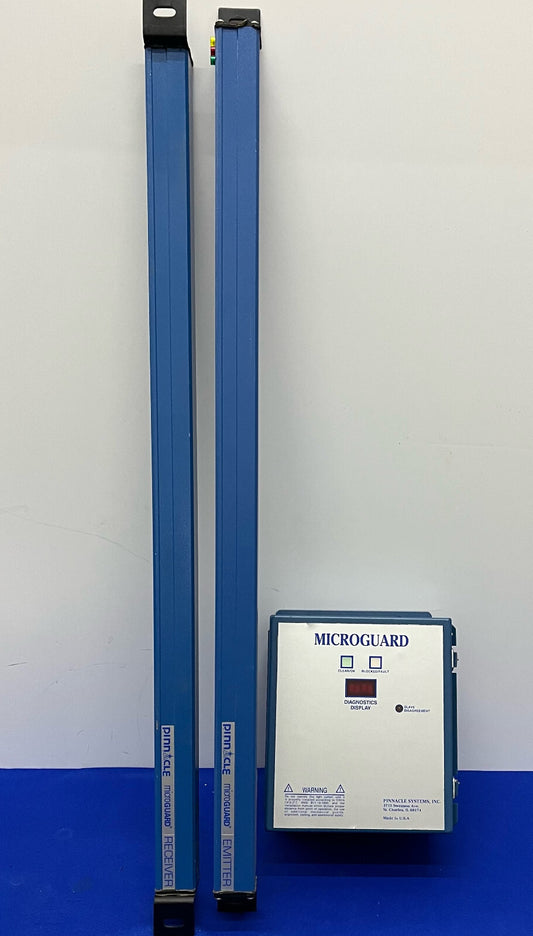 SCATOLA DI CONTROLLO PER BARRIERA FOTOELETTRICA DI SICUREZZA PINNACLE MG-28-0F-20 EMETTITORE E RICEVITORE - PARTI