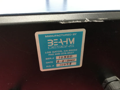 Beahm 220 B Thermal Die Bonder / Hot Jow Bonder / Split Die Bonder /TESTED/WORKS