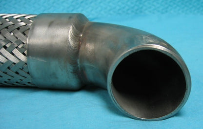 FLEX METALEN AANGEPASTE GEAROMEERDE STALEN BUIS 15" BODY X 2 1/4" OD, STALEN BINNENBALG