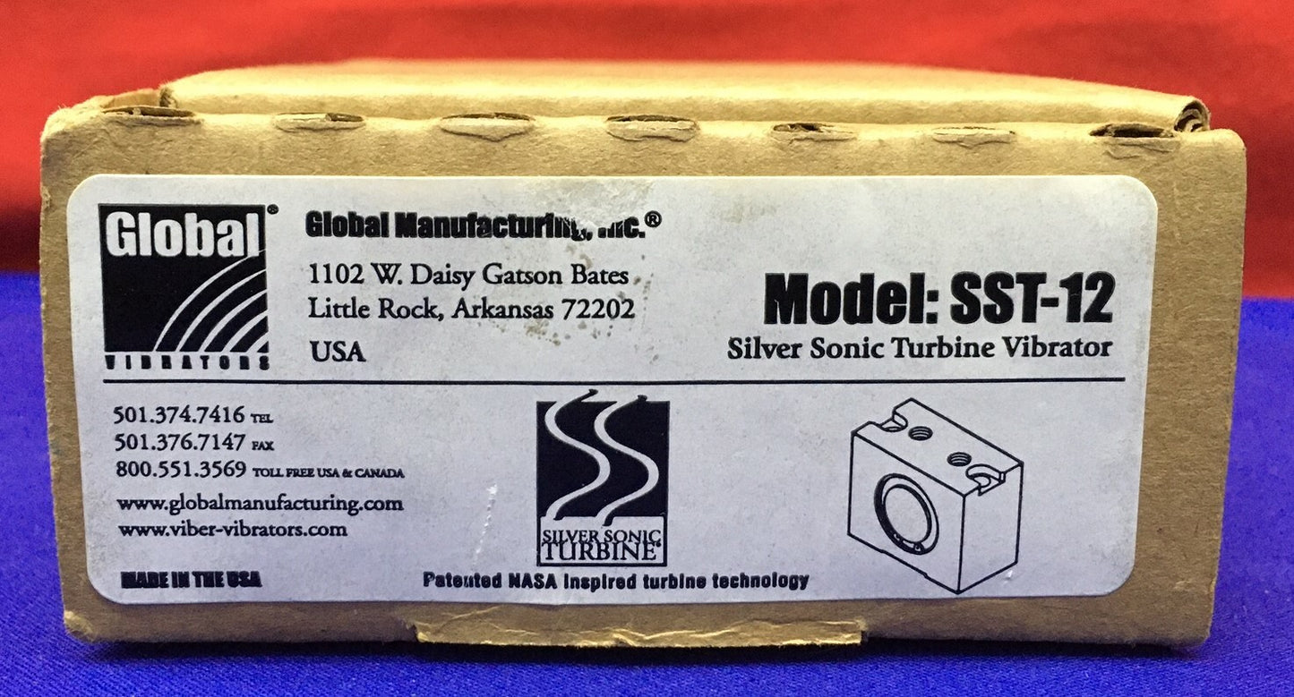 GLOBAL MANUFACTURING SST-12 SILVER SONIC ® TURBINENVIBRATOR 