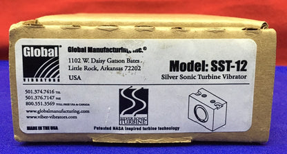 GLOBAL MANUFACTURING SST-12 SILVER SONIC ® TURBINENVIBRATOR 