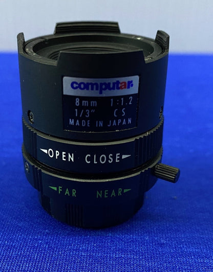 COMPUTAR LENS 8mm 1:1.2 1/3" CS