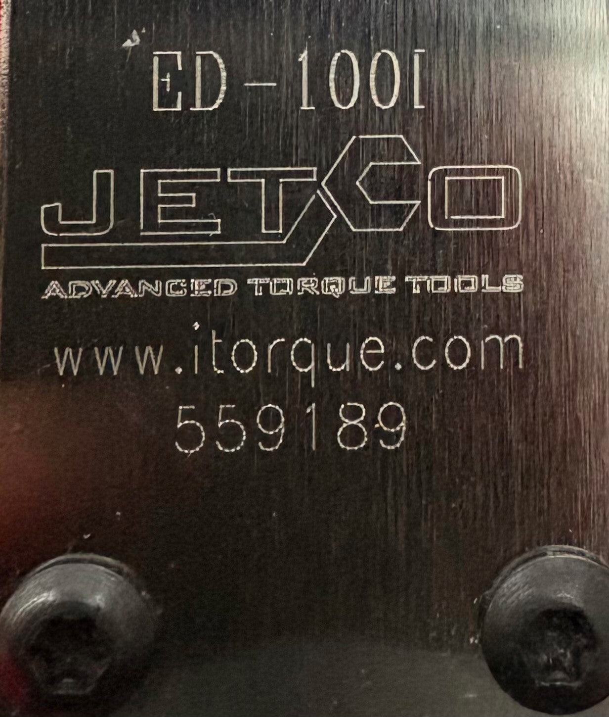 JETCO ED-100I 10-100 IN LB 電子ダイヤルトルクレンチ