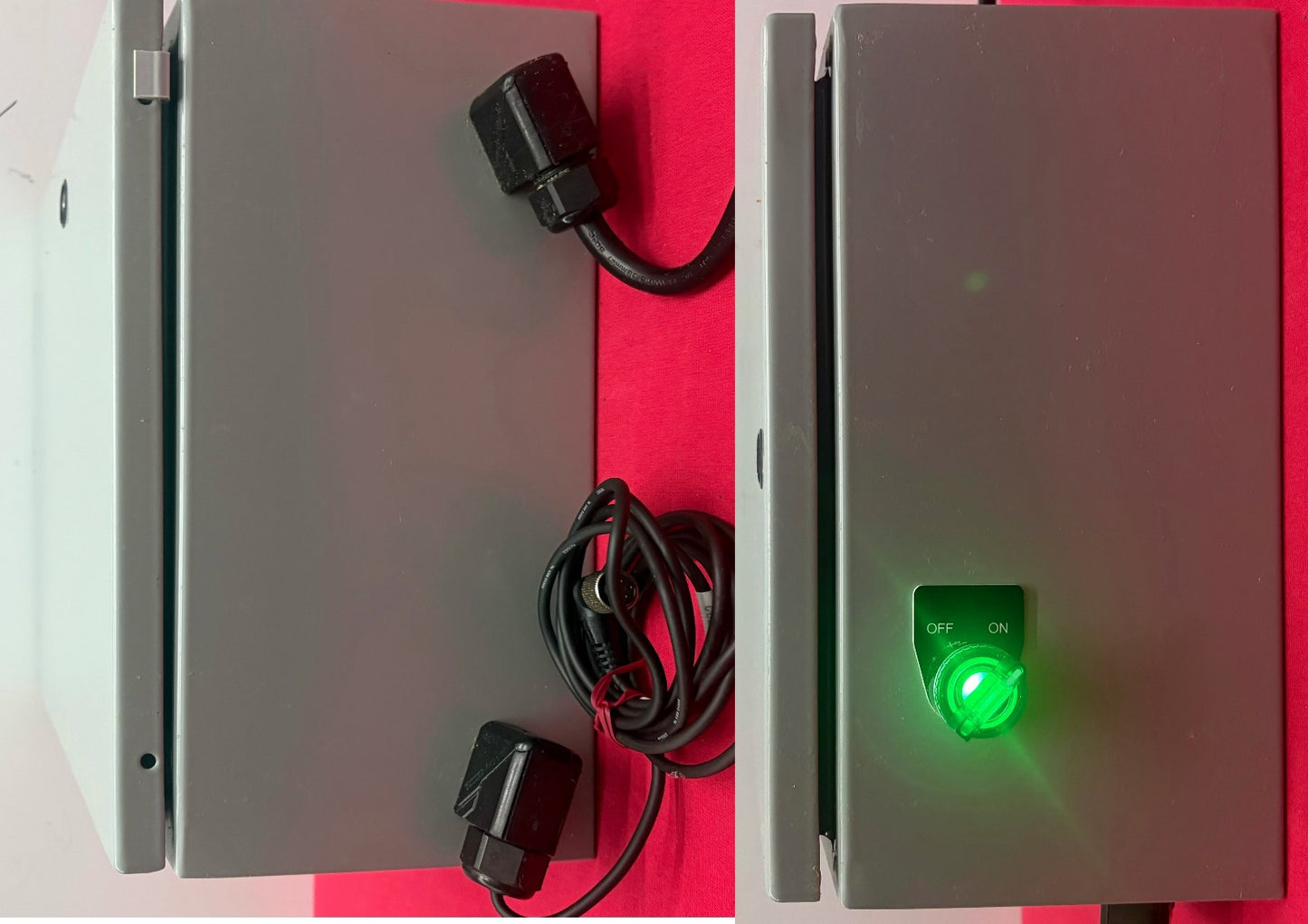 KEYENCE SWITCHING MS2-H50 POWER SUPPLY & FERRAZ SHAWMUT FUSE BLOCK USCC1I