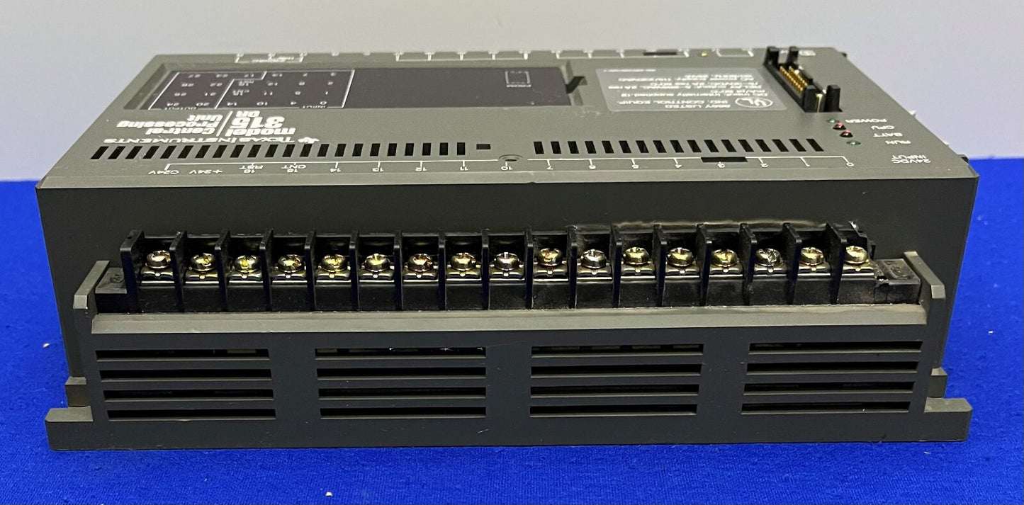 TEXAS INSTRUMENTS / SIEMENS 315DR MODULE DE PROCESSEUR CENTRAL RELAIS