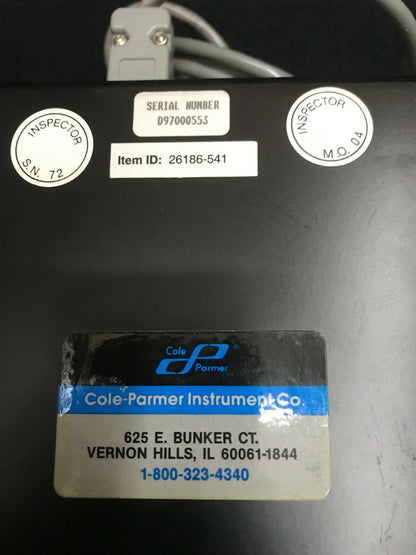 Cole-Parmer DIGI-SENSE 12 IINPUT SCANNING THERMOKOPPEL THERMOMETER 92800-10
