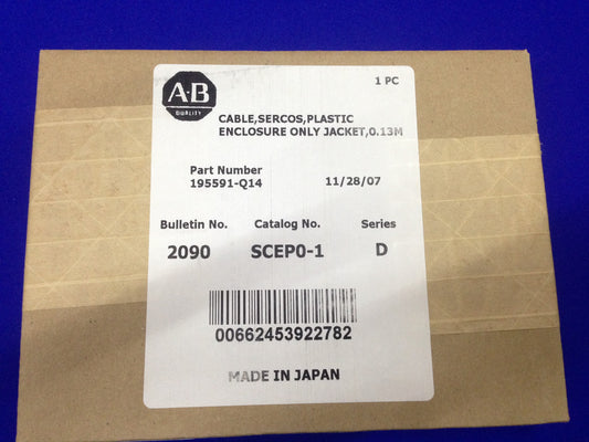 A-B QUALITY ALLEN BRADLEY 195591-Q14 BULLETIN 2090 CATALOG  SCEP0-1 SERIES D