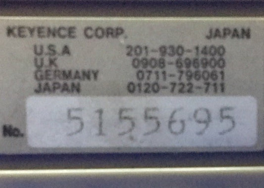 ALIMENTATION KEYENCE BL-U1 N° 5155695