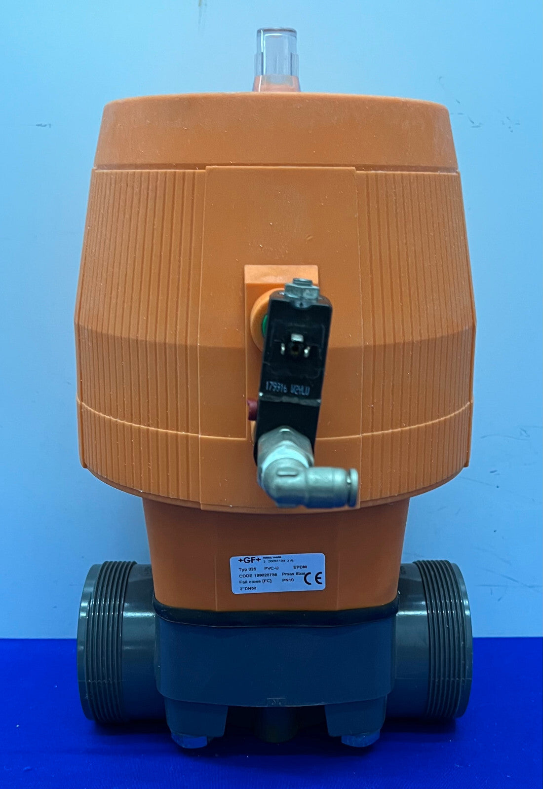 GEORG FISCHER +GF+ PVC-U TYPE 025 EPDM PNEUMATIC DIAPHRAGM PN10 2"DN50 199025756
