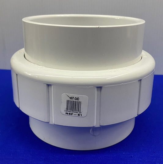 SPEARS ® 497-040 UNION 4" SOCKET NSF-61 PVCI 2BN203