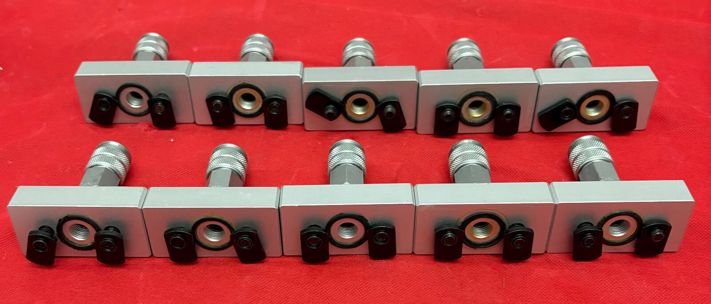 80/20 SERIES 15 2150 3/8” NPT 3-HOLE PRESSURE MANIFOLD PLATE W/ DW340A - QTY 10