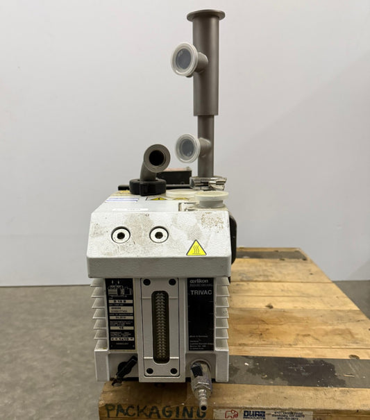 LEYBOLD AERLIKON VACUUM PUMP TRIVAC D16 B PARTS REPAIR