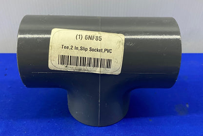 (1) 6NF85 TEE,2 IN,SLIP SOCKET,PVC - UNSURE OF MANUFACTURER