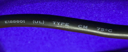 数量 11 - シールド高速ケーブル 28AWG/2C+22AWG/2C E188601 LL84201 4'