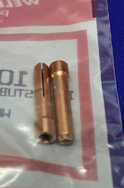 2 パック 1 ロット - Weldcraft スタビーコレット 10N23S 1.6mm