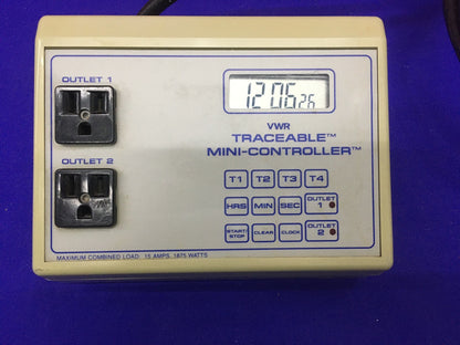 VWR TRACEABLE (TM) MINI-CONTROLLER (TM) 