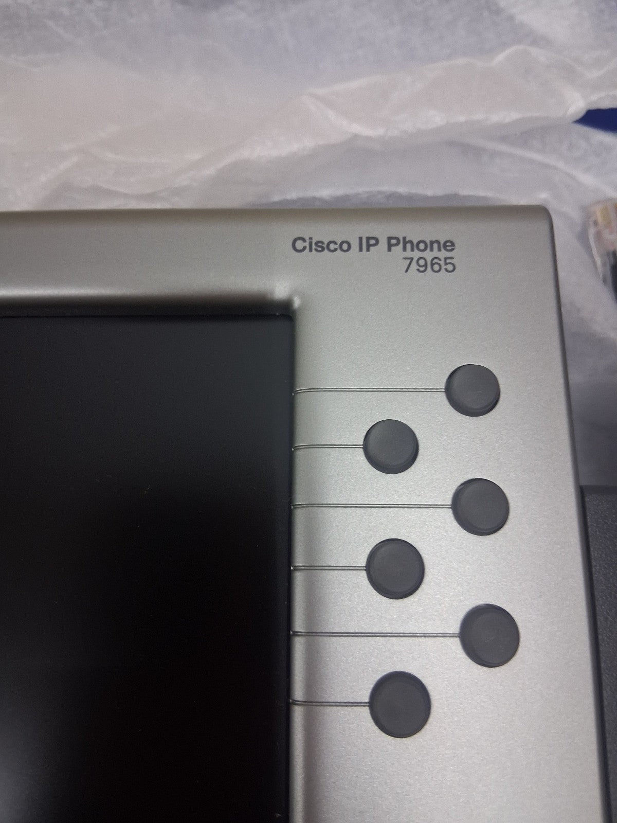Cisco Systems CP-7965G UNIFIED IP PHONE NEW OPEN BOX NO POWER SUPPLY