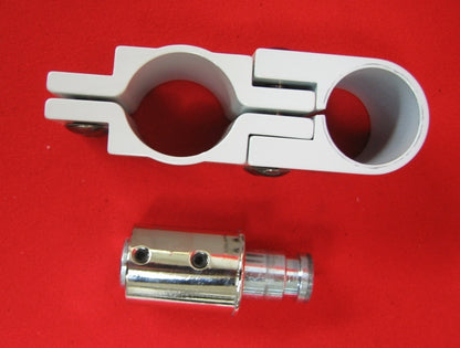 MORSETTO PER PALO REGOLABILE MODELLO 25-42 A MONTAGGIO SINGOLO DA 1,5"- 1 1/4" CON PERNO PERNO DA 3/4"