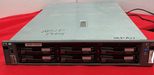 HP PROLIANT DL380 6 SLOT FOR HD 6 GB HOT SWAP - NO HD - NO MEMORY - PARTS/REPAIR